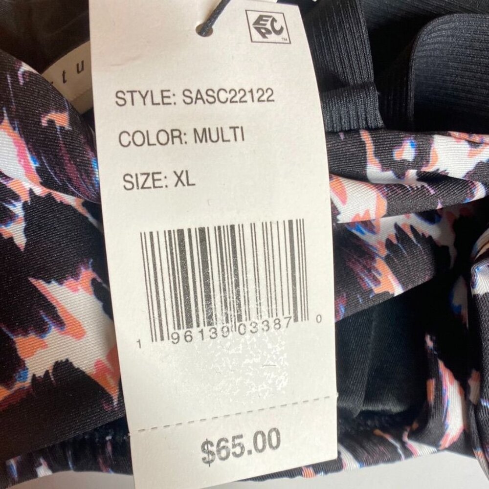 NWT SANCTUARY Animal Print Women's Bikini Top, size XL - Picture 6 of 8